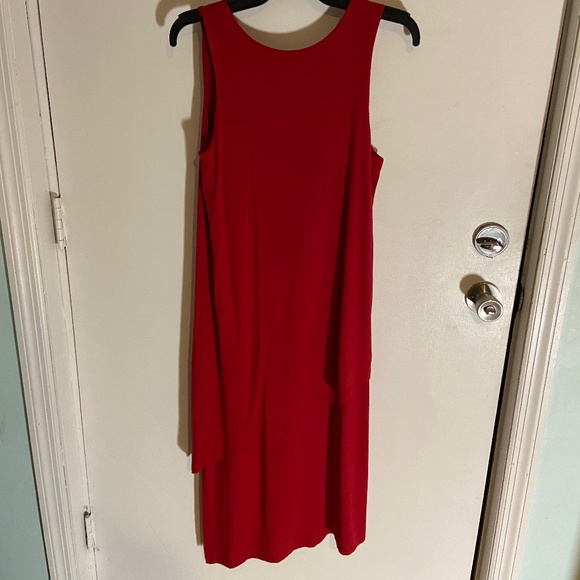 DKNY Red Asymmetrical Dress - Picture 3 of 3